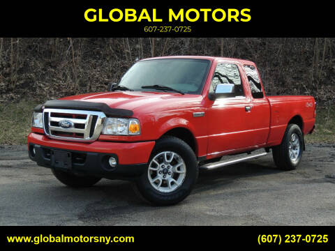 2011 Ford Ranger for sale at GLOBAL MOTORS in Binghamton NY