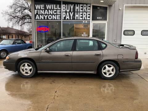 2001 Chevrolet Impala for sale at STERLING MOTORS in Watertown SD