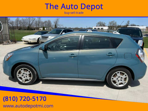 2009 Pontiac Vibe for sale at The Auto Depot in Mount Morris MI