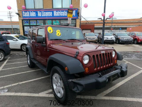 2008 Jeep Wrangler Unlimited for sale at West Oak in Chicago IL