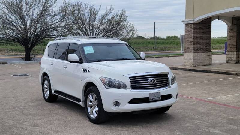 2014 Infiniti QX80 for sale at America's Auto Financial in Houston TX