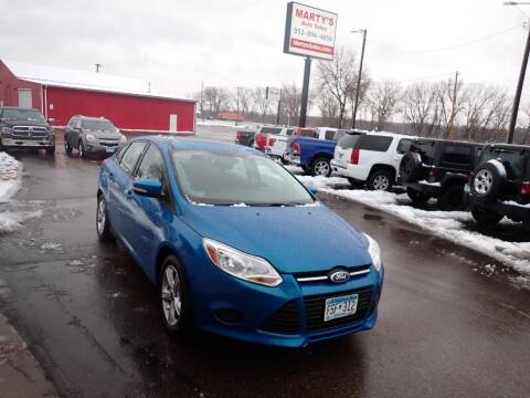 2014 Ford Focus for sale at Marty's Auto Sales in Savage MN