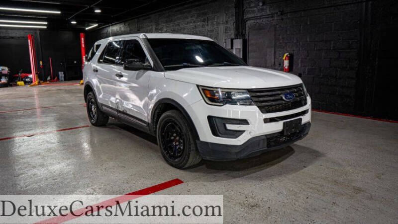 2017 Ford Explorer Police Interceptor Utility