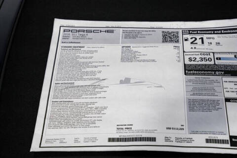 2016 Porsche 911 Targa 4