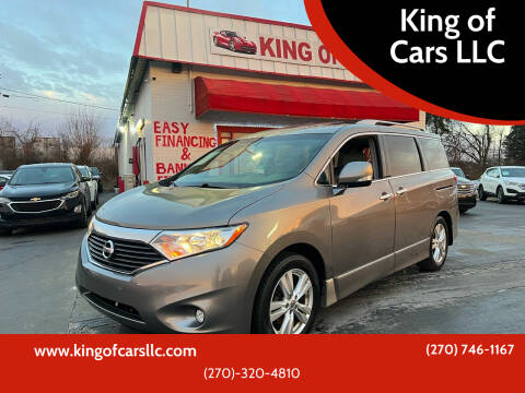 2013 Nissan Quest for sale at King of Cars LLC in Bowling Green KY