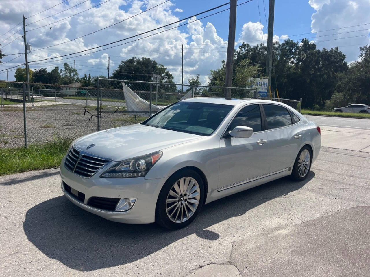 2015 Hyundai Equus for sale at Hobgood Auto Sales in Land O Lakes, FL