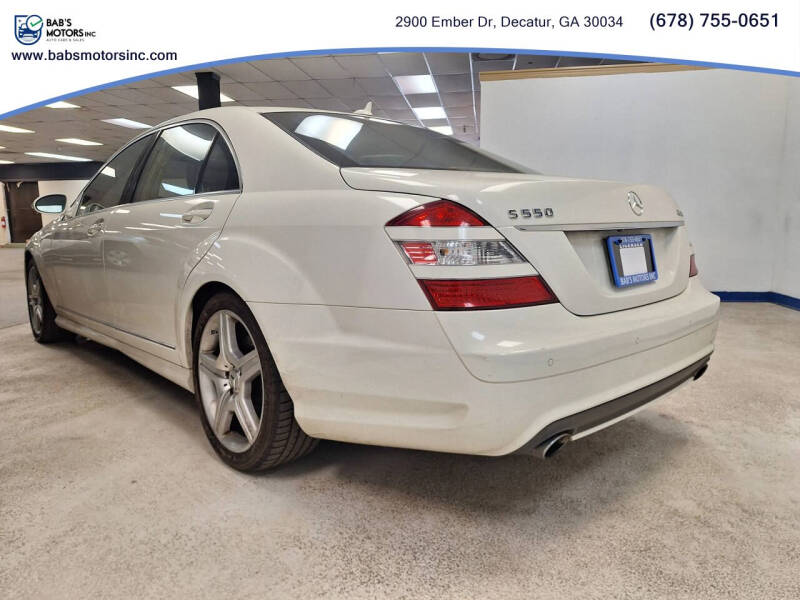 2008 Mercedes-Benz S-Class S 550 4MATIC