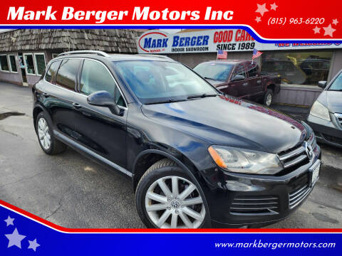 2013 Volkswagen Touareg for sale at Mark Berger Motors Inc in Rockford IL