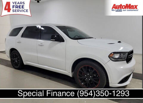 2014 Dodge Durango for sale at Auto Max in Hollywood FL