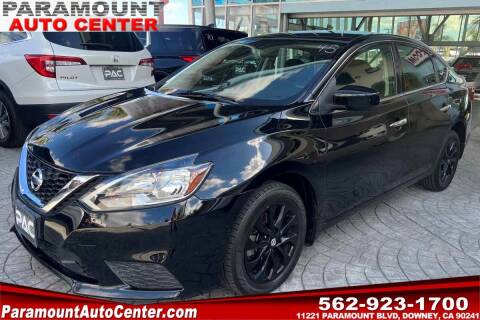 2018 Nissan Sentra for sale at PARAMOUNT AUTO CENTER in Downey CA
