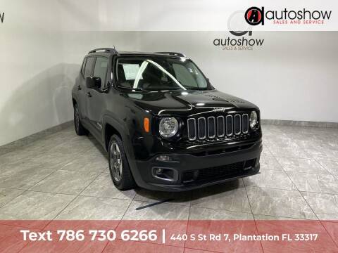 2015 Jeep Renegade for sale at AUTOSHOW SALES & SERVICE in Plantation FL