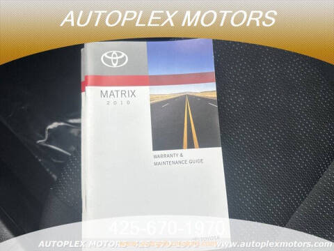 2010 Toyota Matrix S