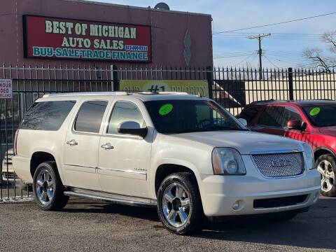 2011 GMC Yukon XL for sale at Best of Michigan Auto Sales in Detroit MI