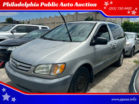 2002 Toyota Sienna for sale at Philadelphia Public Auto Auction in Philadelphia PA
