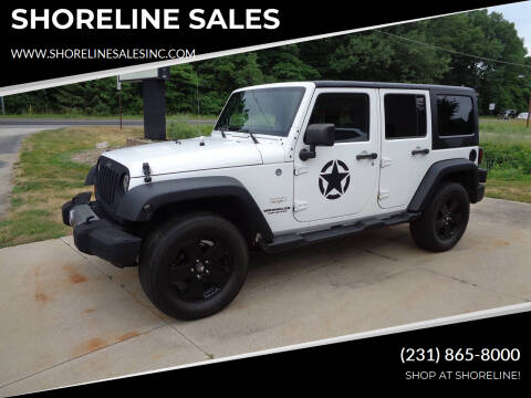 2012 Jeep Wrangler Unlimited for sale at SHORELINE SALES in Fruitport MI