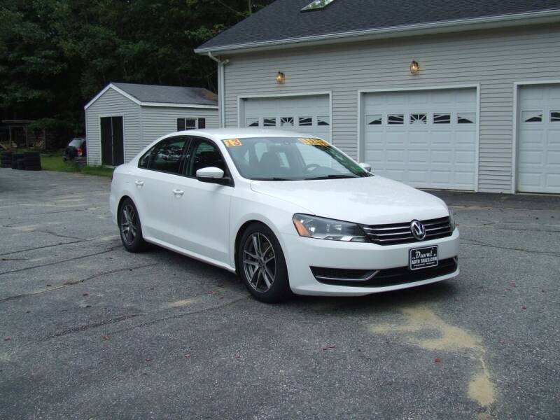 2013 Volkswagen Passat for sale at DUVAL AUTO SALES in Turner ME