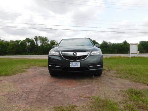 2014 Acura MDX for sale at CAR QUEST AUTO SALES in Houston TX