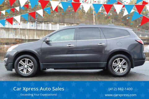 2016 Chevrolet Traverse for sale at Car Xpress Auto Sales in Pittsburgh PA