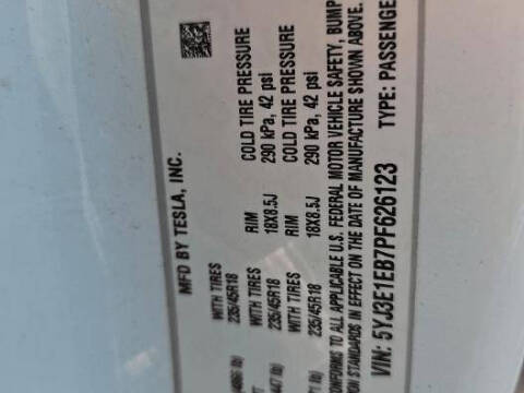 2023 Tesla Model 3 Long Range