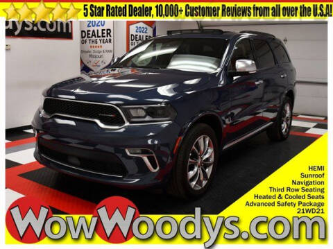2021 Dodge Durango for sale at WOODY'S AUTOMOTIVE GROUP in Chillicothe MO