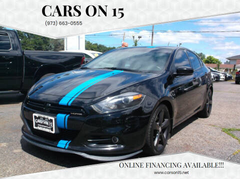 2013 Dodge Dart for sale at Cars On 15 in Lake Hopatcong NJ