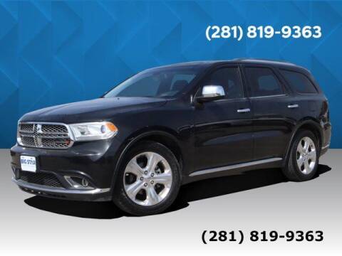 2015 Dodge Durango for sale at BIG STAR CLEAR LAKE - USED CARS in Houston TX