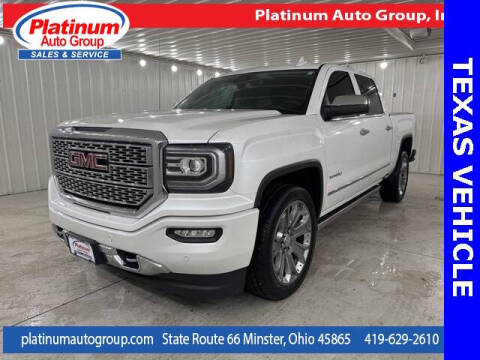 2017 GMC Sierra 1500 for sale at Platinum Auto Group Inc. in Minster OH