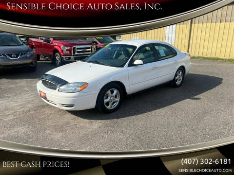 2004 Ford Taurus for sale at Sensible Choice Auto Sales, Inc. in Longwood FL