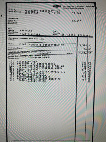 1973 Chevrolet Corvette