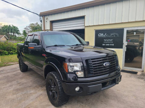 2012 Ford F-150 for sale at O & J Auto Sales in Royal Palm Beach FL