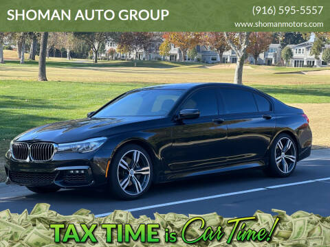 2019 BMW 7 Series for sale at SHOMAN AUTO GROUP in Davis CA