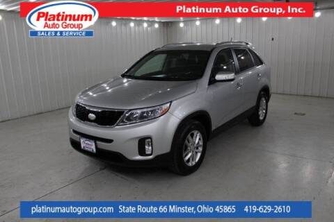 2014 Kia Sorento for sale at Platinum Auto Group Inc. in Minster OH