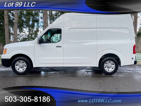 2015 Nissan NV for sale at LOT 99 LLC in Milwaukie OR