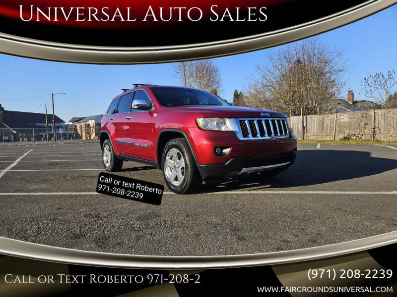 2013 Jeep Grand Cherokee for sale at Universal Auto Sales in Salem OR