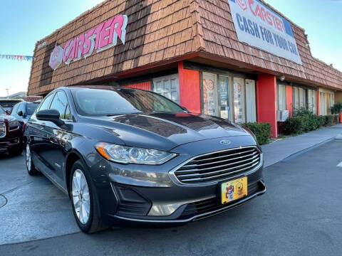 2019 Ford Fusion Hybrid for sale at CARSTER in Huntington Beach CA