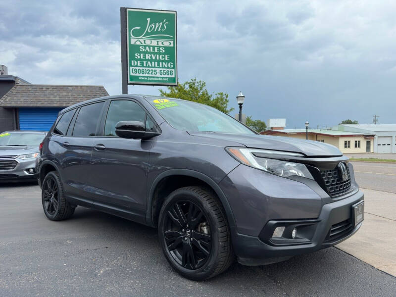 2019 Honda Passport for sale at Jon's Auto in Marquette MI