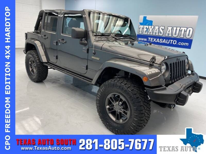 2018 Jeep Wrangler For Sale In Texas City, TX ®