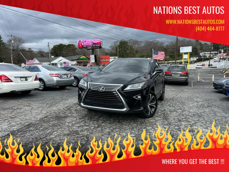 2016 Lexus RX 350 for sale at Nations Best Autos in Decatur GA