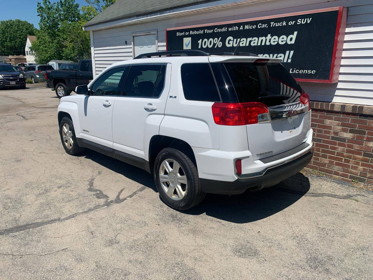 White 2016 GMC Terrain SLE-2 AWD SLE-2 4dr SUV 2