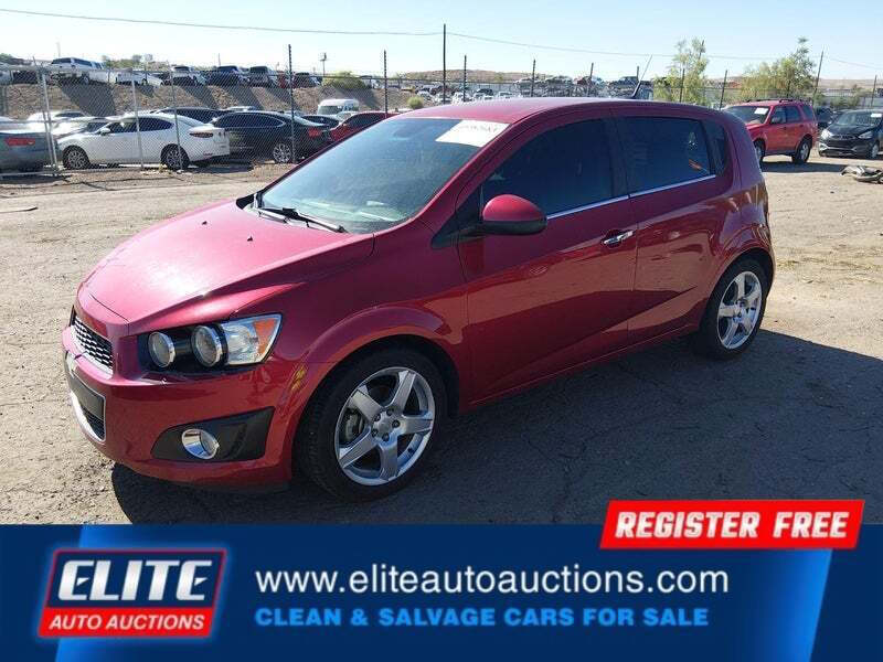 2013 Chevrolet Sonic LTZ Manual