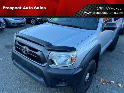 2013 Toyota Tacoma for sale at Prospect Auto Sales in Waltham MA