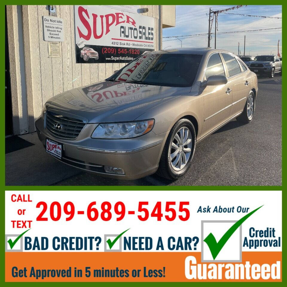 2007 Hyundai Azera for sale at Super Auto Sales Modesto in Modesto, CA