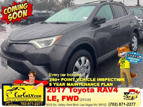 2017 Toyota RAV4 for sale at The Car Company in Las Vegas NV