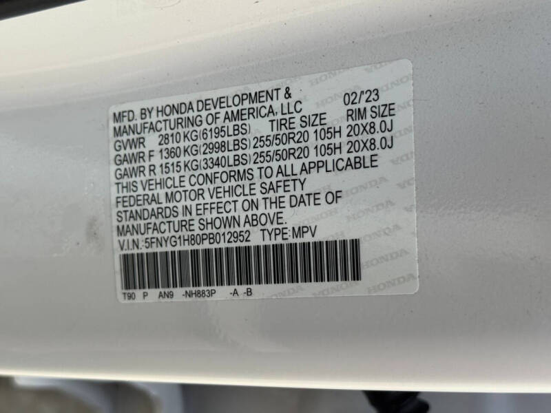 2023 Honda Pilot Elite