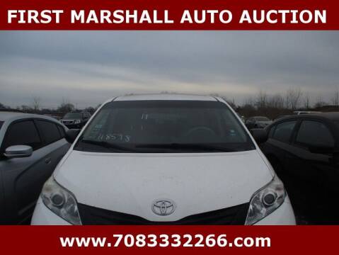 2011 Toyota Sienna for sale at First Marshall Auto Auction in Harvey IL