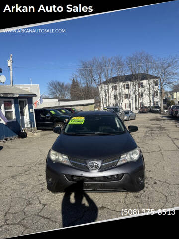 2015 Toyota RAV4 for sale at Arkan Auto Sales in Worcester MA