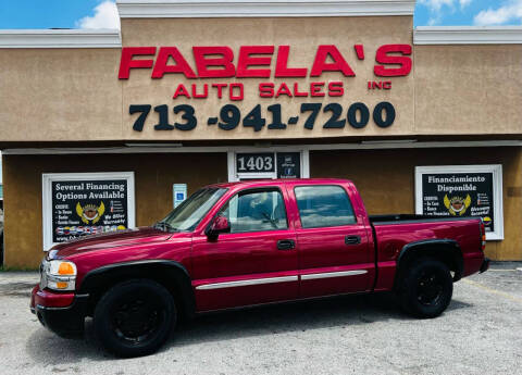 2007 GMC Sierra 1500 Classic for sale at Fabela's Auto Sales Inc. in South Houston TX