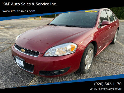 2009 Chevrolet Impala for sale at K&F Auto Sales & Service Inc. in Fort Atkinson WI