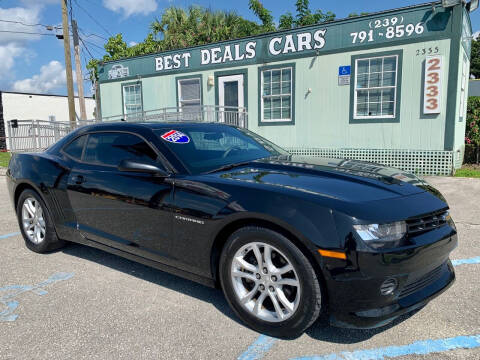 2014 Chevrolet Camaro for sale at Best Deals Cars Inc in Fort Myers FL