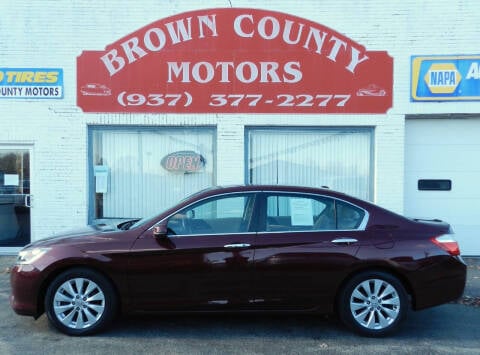 2013 Honda Accord for sale at Brown County Motors in Russellville OH